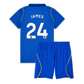 Chelsea Reece James #24 Hjemme skjorte til barn 2026-27 Kortermet (+ korte bukser)